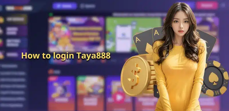 Way to login Taya888