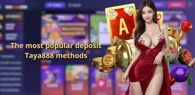 The most popular deposit Taya888 methods