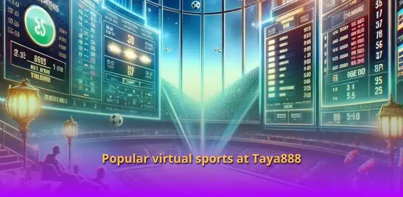 Popular virtual sports at Taya888